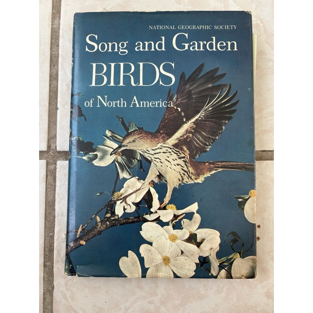 Vintage 1964 Song and Garden BIRDS of North America National Geographic Society